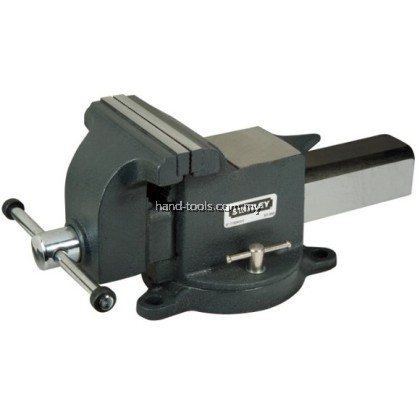 Stanley 81-601 cast steel bench vise with base 4"/100mm Stanley 81-601 cast steel bench vise with base 4"/100mm